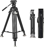 SmallRig AD-100 FreeBlazer Carbon Fiber Video Tripod — image 1