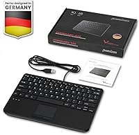 Perixx PERIBOARD-525 US Wired Mini USB Keyboard with Touchpad — image 7