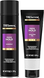 TRESemmé Freeze Hold Hairspray + Sculpting Hair Gel Set Review