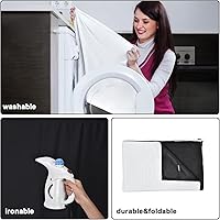 UTEBIT 6.5FTx10FT Black and White Backdrop — image 3