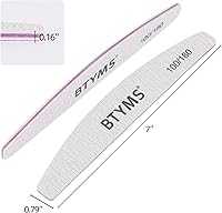 BTYMS 100/180 Grit Nail Files (100 Pcs) — image 2