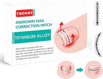 Twoant Titanium Alloy Ingrown Toenail Treatment Kit (9PCS)