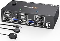 MLEEDA 8K Dual Monitor KVM Switch — image 1