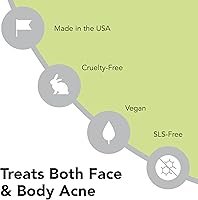 Humane Benzoyl Peroxide Acne Body Wash 10% - 8 Fl Oz — image 5