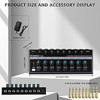 STABCL S-800 8-Channel Headphone Amplifier — image 6