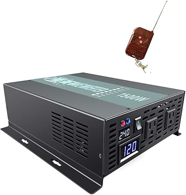 WZRELB 1500W 24V Pure Sine Wave Inverter