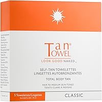 Tan Towel Full Body Classic 5 Pack, 0.5 FL OZ Each — image 1
