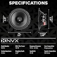NVX NSP65 6.5″ Car Speakers — image 3