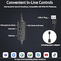 Arama A602USB Headset with Microphone — image 4