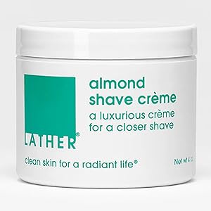 LATHER Almond Shave Crème 4oz Review