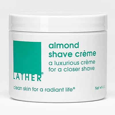 LATHER Almond Shave Crème 4oz