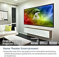 Akia Screens Fixed Frame Projector Screen 110-inch 16:9 — image 5