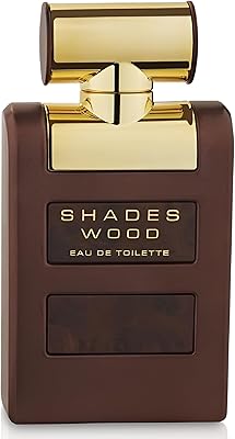Armaf Shades Wood for Men Eau de Toilette, 3.4oz