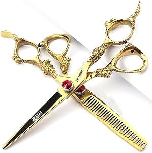 AXEMOORE 6 Inch Professional Hairdressing Scissors Set Review