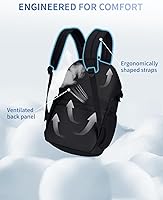 ECOHUB Travel Backpack for Men Women 17.3 inch Laptop Backpack 28L — image 5