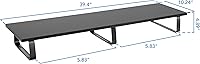 Mount-It! 39″ Extra Long Dual Monitor Stand Riser — image 7
