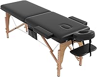 civama Portable Massage Table Black — image 1