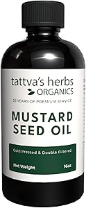 Tattva's Herbs Mustard Seed Oil 16 fl oz Review