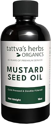 Tattva's Herbs Mustard Seed Oil 16 fl oz