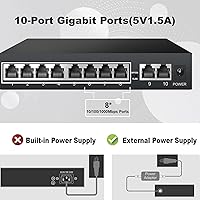 ienRon 10-Port Gigabit Ethernet Switch — image 7