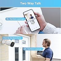 WEILAILIFE 90 Days Storage Outdoor Wireless Security Camera System 3TB — image 4