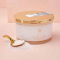Lollia Elegance Fine Bath Salts 20 oz – White Amber & Mirabelle — image 2