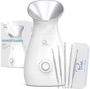 Pure Daily Care NanoSteamer Facial Steamer with Skin Kit Review