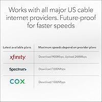 NETGEAR Orbi CBK752 Cable Modem Router Combo Mesh System — image 3