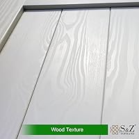 S&Z TOPHAND 48in x 80in MDF Barn Door with 8FT Sliding Door Hardware Kit — image 6