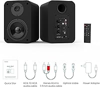 Bestisan SR04 Bluetooth Bookshelf Speakers — image 8