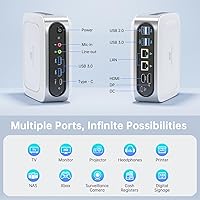 CyberGeek T1 Mini PC, 11th Gen Intel Core i9-11900H, 16GB RAM, 1TB SSD — image 4