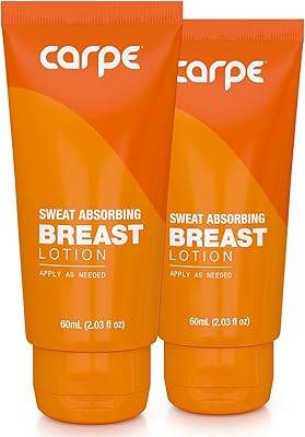 Carpe No-Sweat Breast Lotion (Pack of 2)