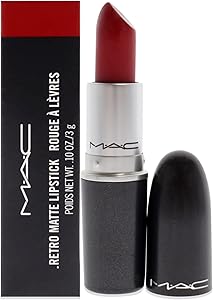 MAC Retro Matte Lipstick Ruby Woo, 0.10oz Review