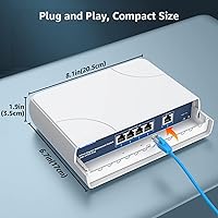 YuanLey 4-Port Waterproof Gigabit PoE Switch — image 7