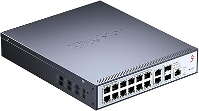 XikeStor 16-Port 2.5G L3 Managed Ethernet Switch