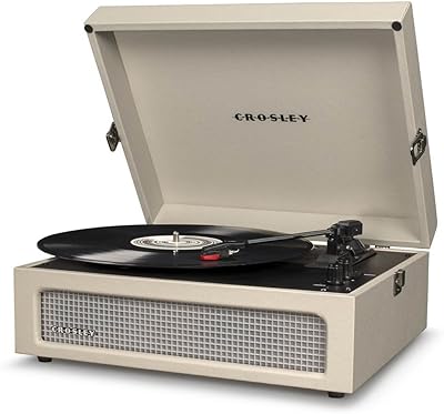 Crosley CR8017A-DU Voyager Vintage Portable Turntable