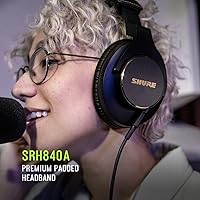 Shure SRH840A Professional Over-Ear Wired Studio Headphones — image 5