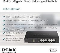 D-Link DGS-1100-16V2 16-Port Gigabit Smart Managed Switch — image 2