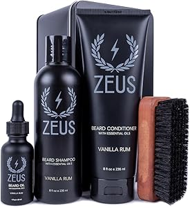 ZEUS Deluxe Men’s Beard Care Gift Set – Vanilla Rum Review