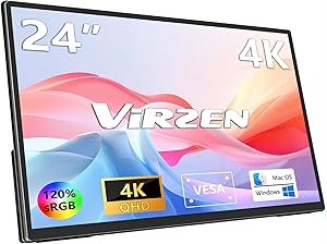Virzen 24-inch 4K Portable Monitor Review