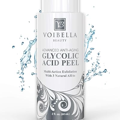 Voibella Beauty Glycolic Acid Peel 7.5% AHA Exfoliant Mask