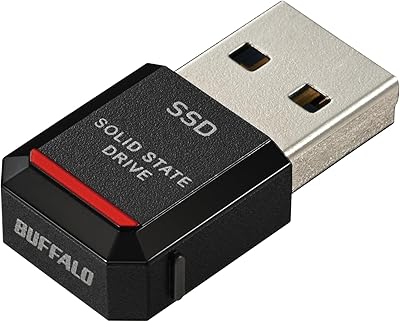 Buffalo 500GB Portable SSD-PST500U3BA/N