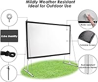 Instahibit 72″ Manual Pull Down Projector Screen — image 4