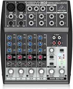 Behringer Xenyx 802 Premium 8-Input 2-Bus Mixer Review