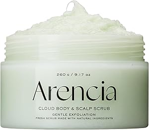 Arencia Fresh Cloud Sea Salt Body & Scalp Scrub (Green) Review