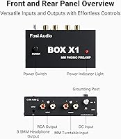 Fosi Audio Box X1 Phono Preamp — image 6