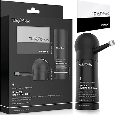 The Rich Barber N'Hance Pro Barber Kit I - Black