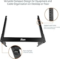 Tecmojo 2 Post 8U Desktop Server Rack — image 5