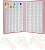 Anself Nail Display Chart, 216 Colors Nail Gel Polish Color Card with 240 Tips — image 2