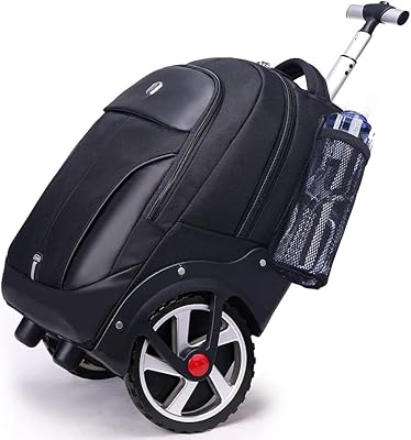 WMHYLYH Rolling Backpack with Large Wheels 20-inch